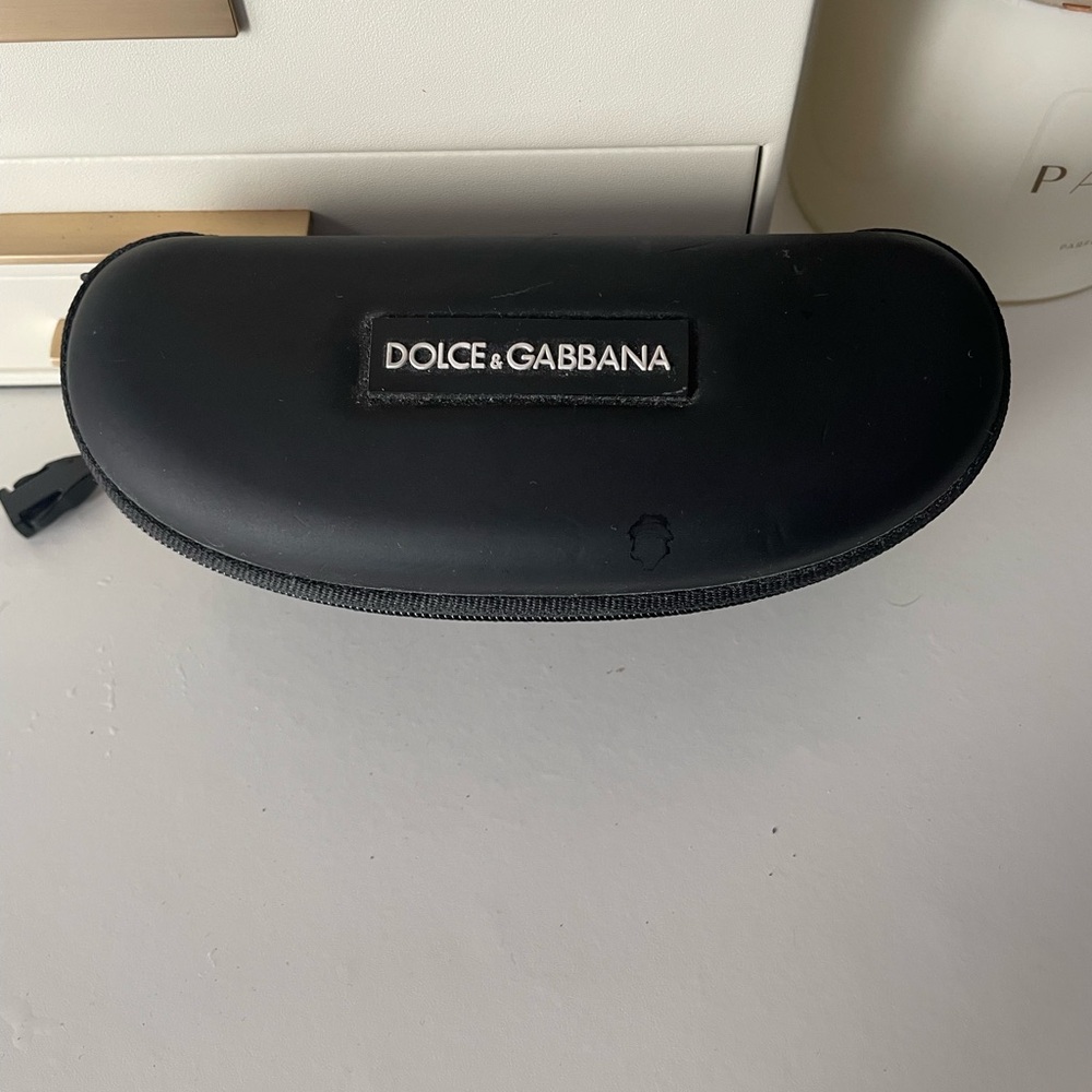 Dolce & Gabbana Elegant Black Eyewear Case